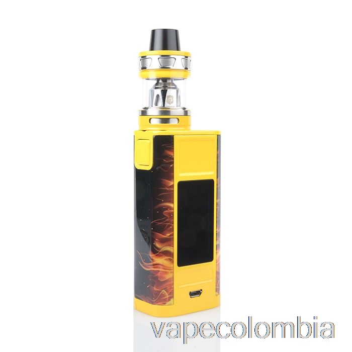 Kit De Vapeo Completo Joyetech Cuboid Tap 228w Tc Starter Kit Amarillo